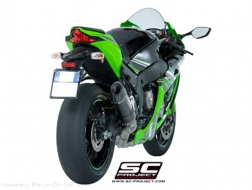 Race Oval Exhaust by SC-Project Kawasaki / Ninja ZX-10R / 2018