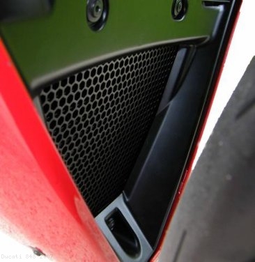 Oil Cooler Guard by Evotech Performance Ducati / 848 / 2007