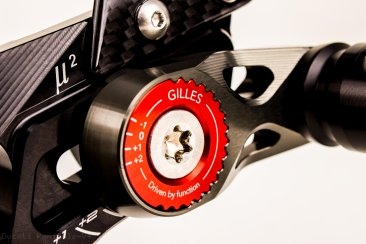 MUE2 Adjustable Rearsets by Gilles Tooling Ducati / Panigale V4 / 2024
