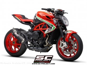 SC1-R Exhaust by SC-Project MV Agusta / Brutale 675 / 2012