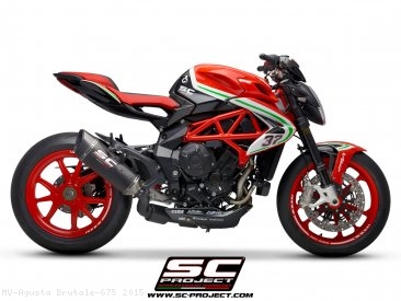 SC1-R Exhaust by SC-Project MV Agusta / Brutale 675 / 2015