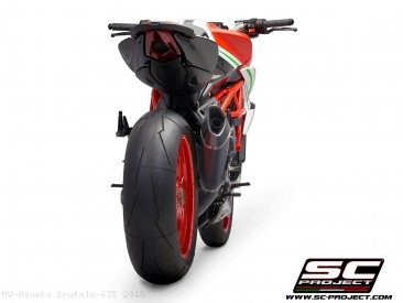 SC1-R Exhaust by SC-Project MV Agusta / Brutale 675 / 2013