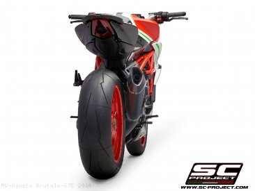 SC1-R Exhaust by SC-Project MV Agusta / Brutale 675 / 2014