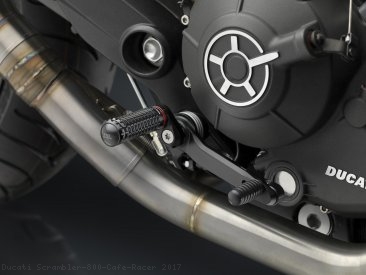 Rear Set Controls by Rizoma Ducati / Scrambler 800 Cafe Racer / 2017