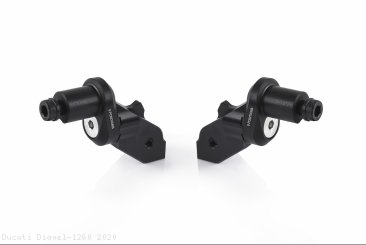 Eccentric Adjustable Footpeg Adapters by Rizoma Ducati / Diavel 1260 / 2020
