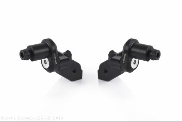 Eccentric Adjustable Footpeg Adapters by Rizoma Ducati / Diavel 1260 S / 2019