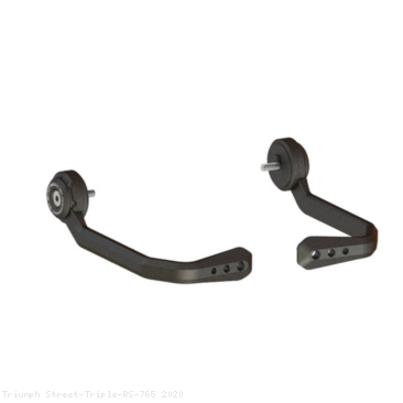 Brake and Clutch Lever Guard Set by Evotech Performance Triumph / Street Triple RS 765 / 2020