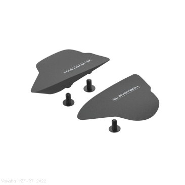 Mirror Block Off Plates by Evotech Performance Yamaha / YZF-R7 / 2022