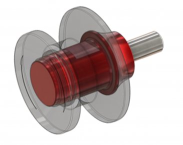 8mm Paddock Stand Spools by Gilles Tooling