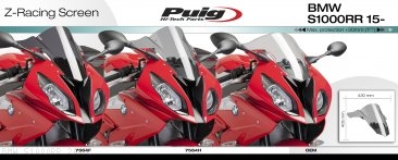 Z-RACING Windscreen by PUIG BMW / S1000RR / 2015