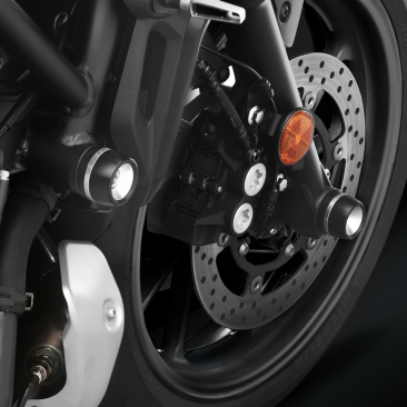 Front Fork Axle Sliders by Rizoma