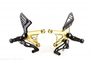 RCT Adjustable Rearsets by Gilles Tooling Kawasaki / Z900 / 2019