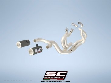 WSBK CR-T Full System Race Exhaust by SC-Project Ducati / Panigale V4 / 2019