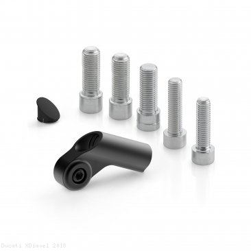 Rizoma Side Mount Style Mirror Adapter BS887B Ducati / XDiavel / 2018