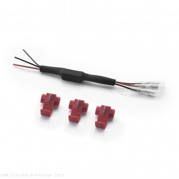 Rear Turn Signal Cable Connector Kit by Rizoma BMW / S1000RR M Package / 2021