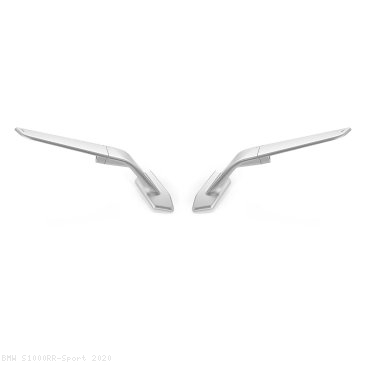 Open Box "STEALTH" Sport Mount Style Winglet Mirror Set by Rizoma BMW / S1000RR Sport / 2020