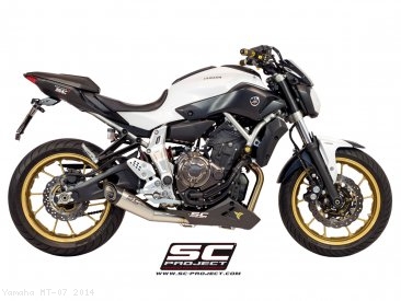 S1 Exhaust by SC-Project Yamaha / MT-07 / 2014