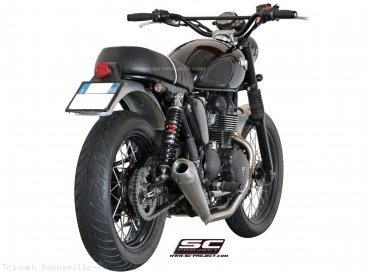 Conic Full System Exhaust by SC-Project Triumph / Bonneville T100 / 2012