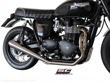 Conic Full System Exhaust by SC-Project Triumph / Bonneville / 2015