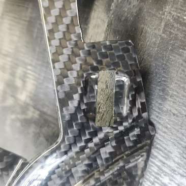 Open Box Carbon Fiber LEFT Tank Side Panel by Ilmberger Carbon