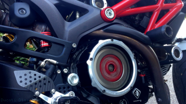 Wet Clutch Clear Cover Oil Bath by Ducabike Ducati / Diavel / 2015