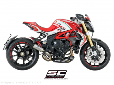 CR-T Exhaust by SC-Project MV Agusta / Brutale 675 / 2015