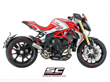 CR-T Exhaust by SC-Project MV Agusta / Brutale 800 Dragster / 2019