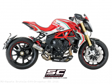 CR-T Exhaust by SC-Project MV Agusta / Brutale 800 Dragster RR / 2016