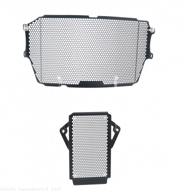 Radiator and Oil Cooler Guard by Evotech Performance Ducati / Supersport S / 2019