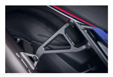 Exhaust Hanger Bracket with Passenger Peg Block Off by Evotech Performance Honda / CBR1000RR-R / 2020