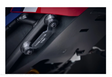 Exhaust Hanger Bracket with Passenger Peg Block Off by Evotech Performance Honda / CBR1000RR-R SP / 2022