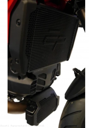 Radiator and Oil Cooler Guard by Evotech Performance Ducati / Hypermotard 939 SP / 2016