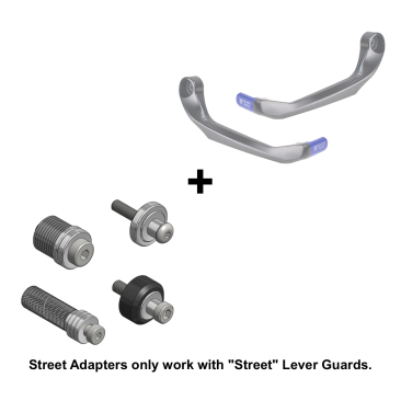 "Street" Lever Guard Mounting Adapter by Bonamici