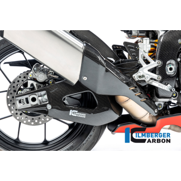 Carbon Fiber Swingarm Cover by Ilmberger Carbon