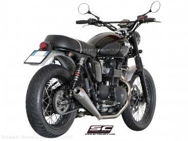 Conic Full System Exhaust by SC Project Triumph Bonneville T100 2015 T09 C37A