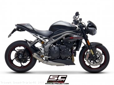 CR-T Exhaust by SC-Project Triumph / Speed Triple RS / 2019