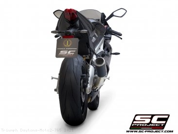 CR-T Exhaust by SC-Project Triumph / Daytona Moto2 765 / 2021