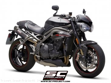 Oval Exhaust by SC-Project Triumph / Speed Triple RS / 2018