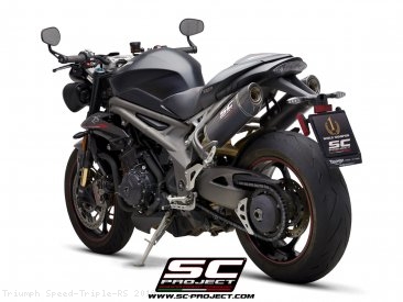 Oval Exhaust by SC-Project Triumph / Speed Triple RS / 2019