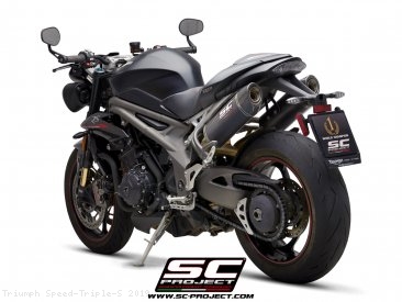 Oval Exhaust by SC-Project Triumph / Speed Triple S / 2019