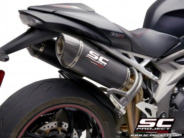 Oval Exhaust by SC-Project Triumph / Speed Triple RS / 2018