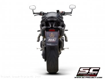 SC1-M Exhaust by SC-Project Triumph / Speed Triple RS / 2019