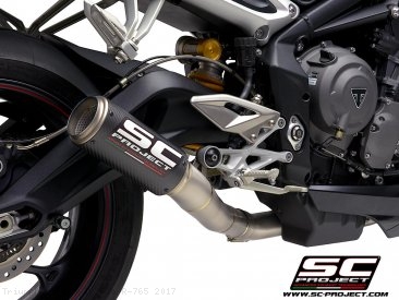 CR-T Exhaust by SC-Project Triumph / Street Triple R 765 / 2017