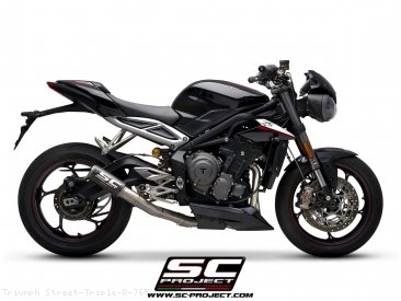 CR-T Exhaust by SC-Project Triumph / Street Triple R 765 / 2019