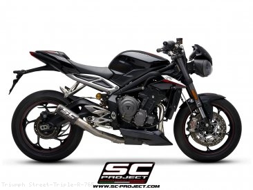 CR-T Exhaust by SC-Project Triumph / Street Triple R 765 / 2021