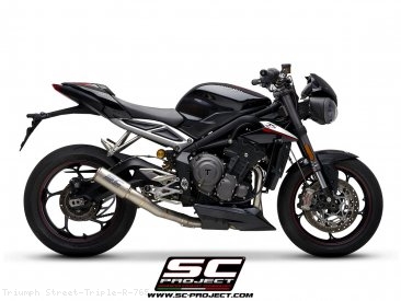 CR-T Exhaust by SC-Project Triumph / Street Triple R 765 / 2020