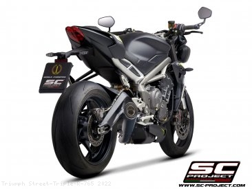 S1 Exhaust by SC-Project Triumph / Street Triple R 765 / 2022