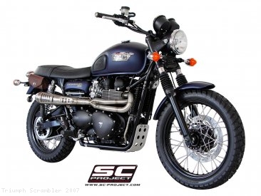 Conic Full System Exhaust by SC-Project Triumph / Scrambler / 2007