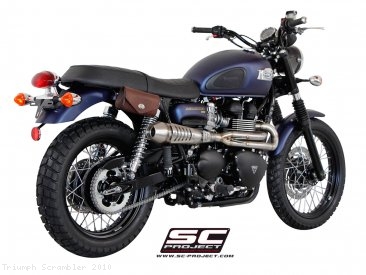 Conic Full System Exhaust by SC-Project Triumph / Scrambler / 2010