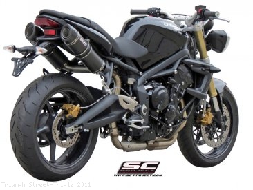 GP-Tech Exhaust by SC-Project Triumph / Street Triple / 2011